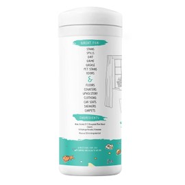 MOMREMEDY Hydrogen Peroxide Cleaning Wipes | All Purpose Cleaner and Stain Remover | Multipurpose for Home, Kitchen, Bathroom, All Surfaces | Non-Toxic | 2 Pack (60CT)