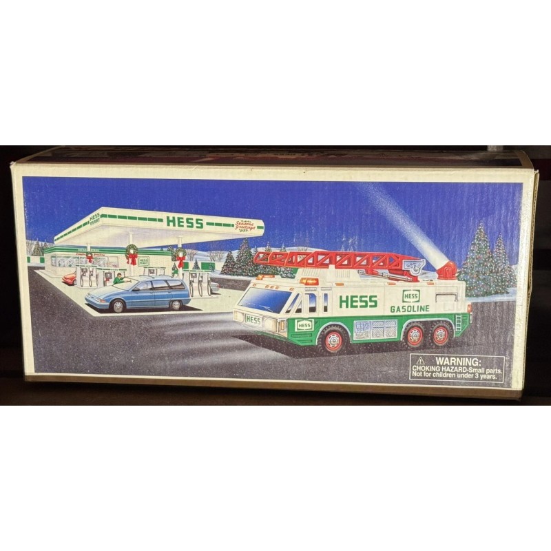 Hess Vintage Hess Emergency Truck Collectible Toy Gas Demo 1996