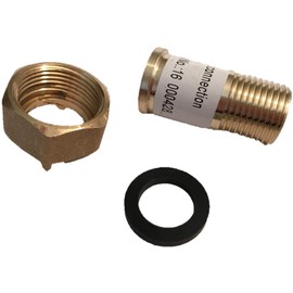 DAE C-50NL 10 pcs 1/2" NonLead Water Meter Coupling, 1/2" Male NPT, 3/4" Female NPSM