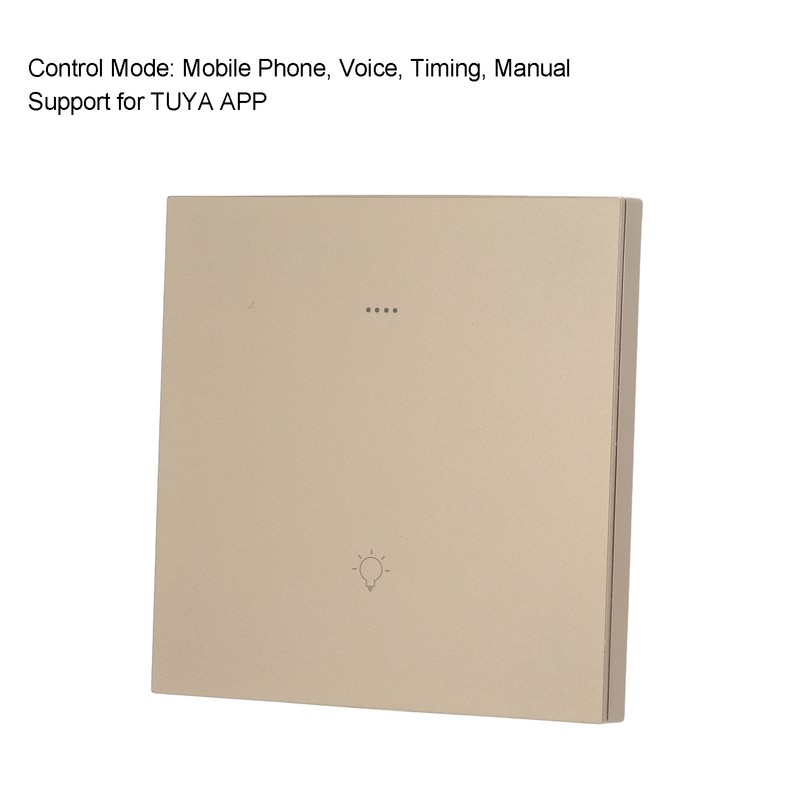 Smart Light Switch Voice Timing Phone APP Control ABS PC