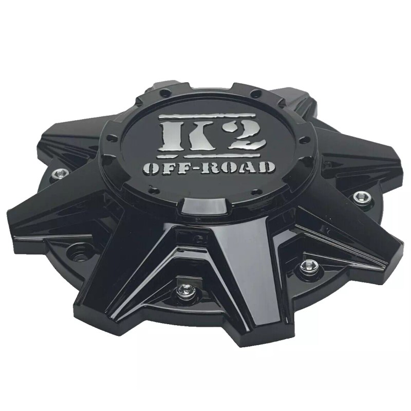 K2 Off-Road Gloss Black Wheel Center Cap CW0396
