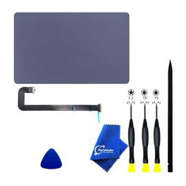 iPartsleader A3113 Trackpad Replacement for MacBook Air (Retina,13-inch,M3,2024) Force Touch Touchpad with Cable 661-40277 821-04848-A EMC8611 (Not fit to A2681) (Midnight Blue)