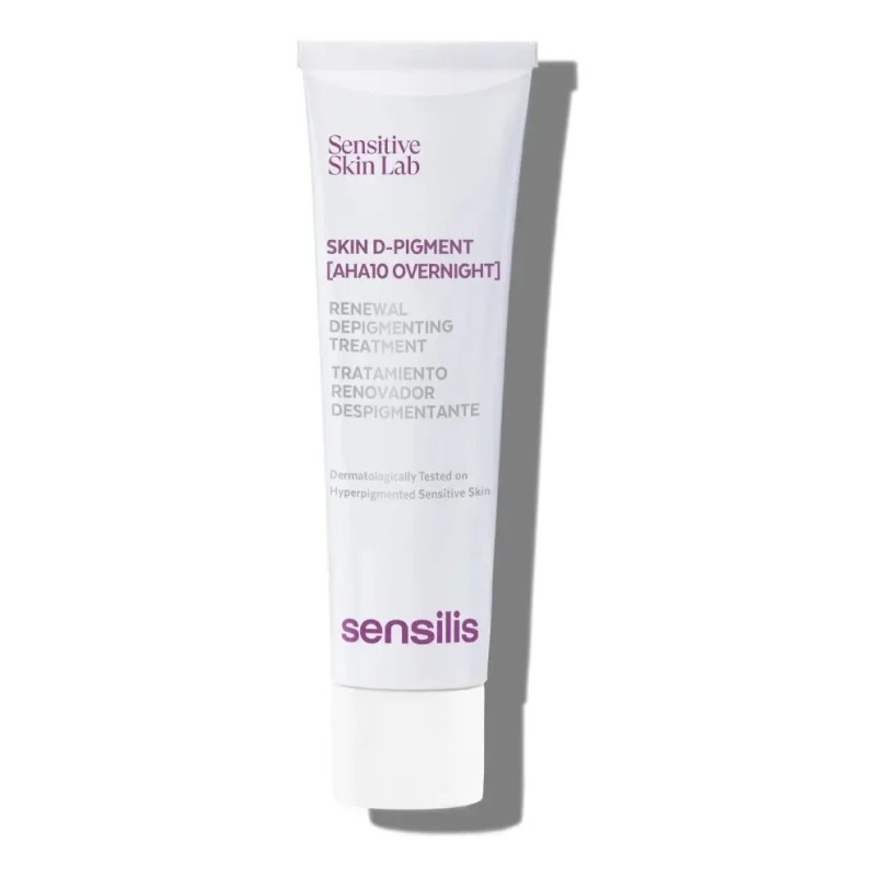 Sensilis Skin Pigment Aha Overnight 30ml Despigmentante Pieles Sensibles Ilumina