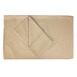 Cushion Cover 50 x 70 cm, Set of 2 - 100% Cotton, Super Soft Premium Jersey Pillowcase, Simple and Elegant in Design, Made in Italy - Dove Grey