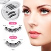 (2 Pair) KS01-4 Newly Upgraded Soft Magnetic Eyelashes - Natural