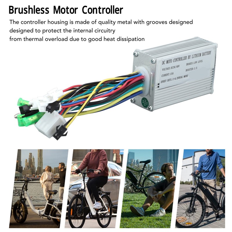 250W 350W Brushless Motor Controller EN05 Meter Display Lithium Battery