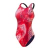 TYR SPORT Girls 'Aquarius Maxback Swim Suit, red, 24