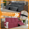 XINEAGE Water Resistant Recliner Cover, 3 Seat Sofa Covers with