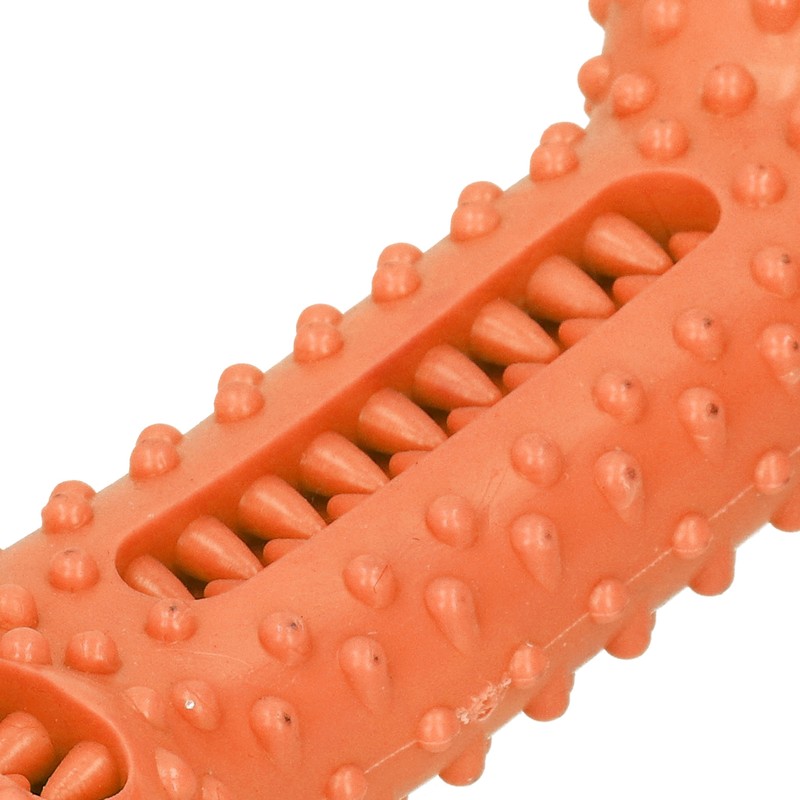 TPR Dog Teeth Cleaning Chew Toy Food Dispenser Brushing Stick