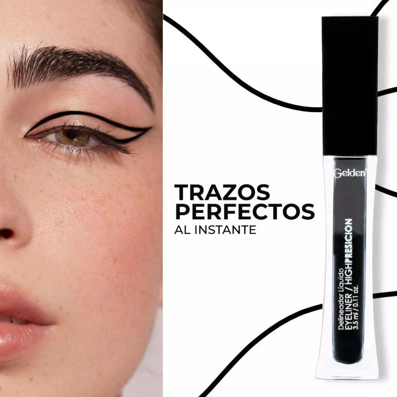 Gelden Delineador Liquido De Alta Precisión Para Ojos