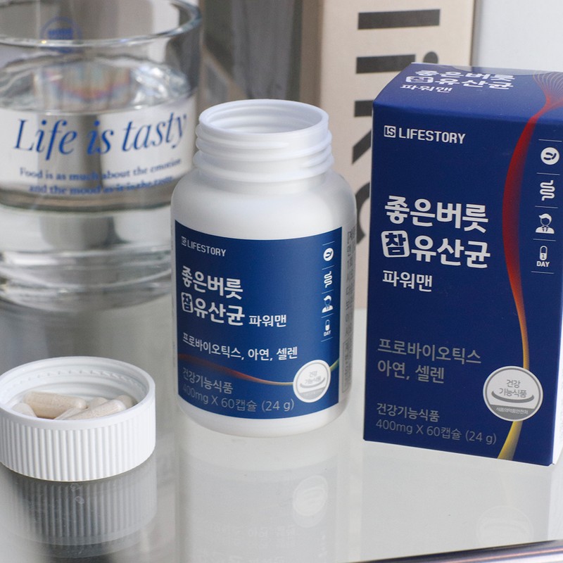 life story Good Habit Powerman Men's Lactobacillus 2 months supply