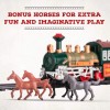 Atlasonix Arizona 1901 Electric Train Set With Model Horses For