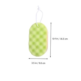 IWOWHERO 6pcs Bath Shower Sponge Pouf Brush Exfoliating Shower Loofah for Boys and Girls Adults Bath Body Scrubber Sponge