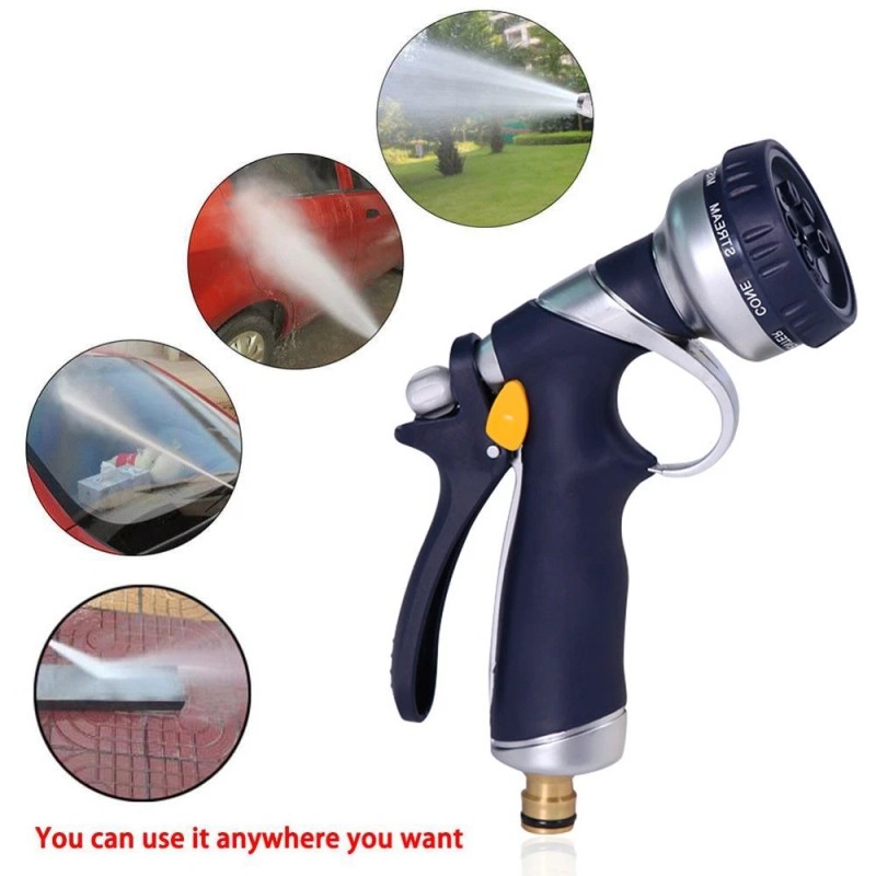 Multi-Pattern High-Pressure Metal Spray Gun