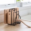 Cutting Board Storage Rack Versatile Chopping Board Pot Pan Lid