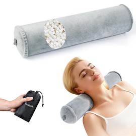 Luxtude Inflatable Neck Roll Pillow for Sleeping, Travel Neck Pillow