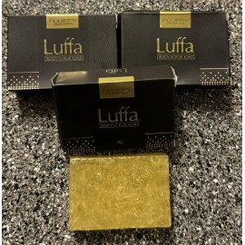 Original FLUFFY LUFFA Body Scrub Soap X3 REMOVE DIRT Dark Spots Dead Skin Cells - 80Kg