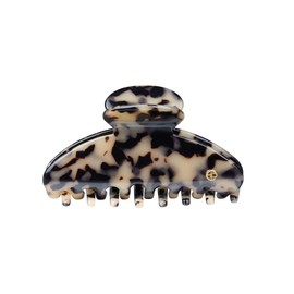 EVITA PERONI Large Hair Clips for Women - Classic Strong Hold Claw Clips for Thin Thick Curly Hair for Women Premium Hair Accessories, Amber