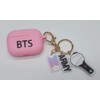 KPOPIRUDA Case Compatible with Airpods Pro with Army Bomb Keychain,