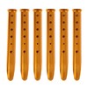 Azarxis Snow Sand Tent Stakes Pegs Aluminum U-Shaped Lightweight Heavy