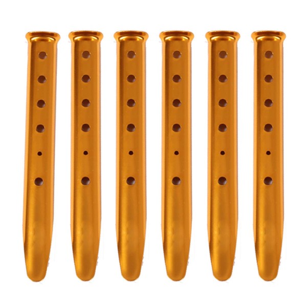 Azarxis Snow Sand Tent Stakes Pegs Aluminum U-Shaped Lightweight Heavy