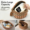 Crossbody Bags for Women, Spacious Nylon Belt Purse Fanny Packs,