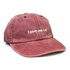 Vivian Flytrap Unisex Thinking Cap Washed Embroidered Dad Baseball Cap