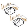 2 Sets Carburetor Repair Rebuild Kit with Sealing Components Fit
