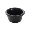 A-to-Z Supply PL536BL1 Ramekin, 2-1/2 oz., 2-7/8" Dia., Round, Smooth, Dishwasher Safe, BPA Free, Plastic, Black, Pack of 12