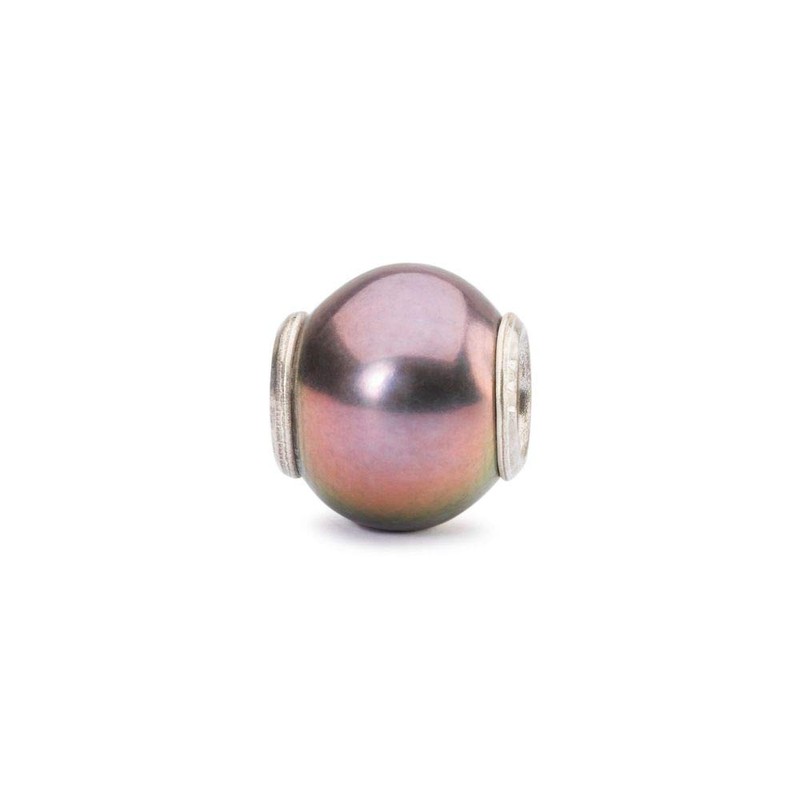 Trollbeads Silver 925 Bead Peacock Pearl