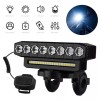 summer_home USB Rechargeable Bicycle Front Headlight Super Bright LED Bike