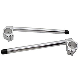 Motorcycle Half Handlebar Half Handlebar Aluminium Stub Handlebar CNC Handlebar Stub 50 mm (Grey)