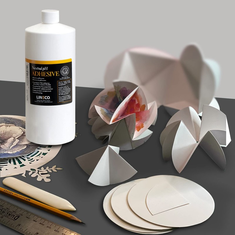 Lineco Neutral pH Adhesive, Archival Quality Acid-Free PVA Buffered Adhesive