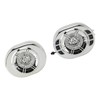 Waterproof Motorcycle Bluetooth Speaker Hands Free Calls Chrome All in