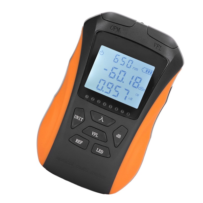 Optical Power Meter Multifunctional 4 in 1 Portable Fiber Light