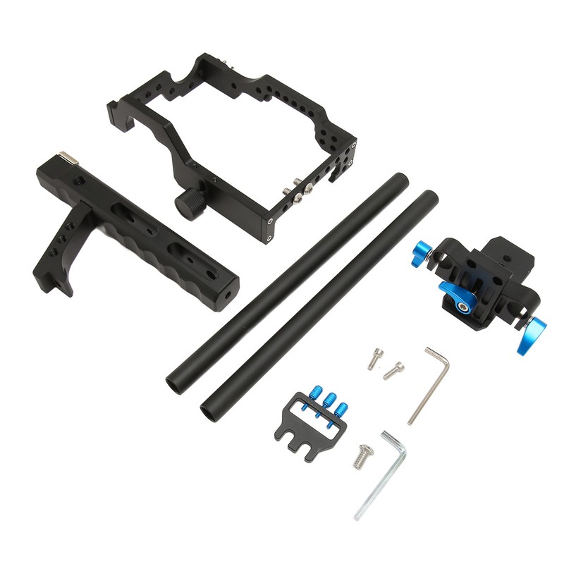 Camera Video Cage Lightweight Aluminum Alloy Camera Cage Rig with