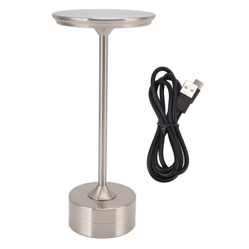 Cordless Table Lamp Rechargeable 2000mAh 3 Levels Brightness Portable USB
