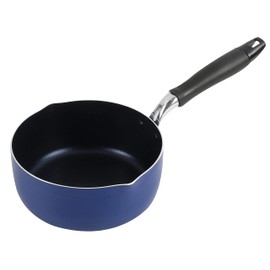 Pearl Metal HB-6004 Round Heating Pot, 7.1 inches (18 cm), Blue Diamond Coated, Induction Compatible, Smart Choice