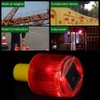 1 x Emergency Warning Flash Light, Solar LED Alarm Traffic