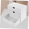 OHPHCALL A4 Desktop Drawer Storage Box File Organizer Slide Out