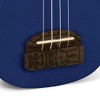 Kohala KTSBL Tiki Soprano Ukulele - Ocean Blue