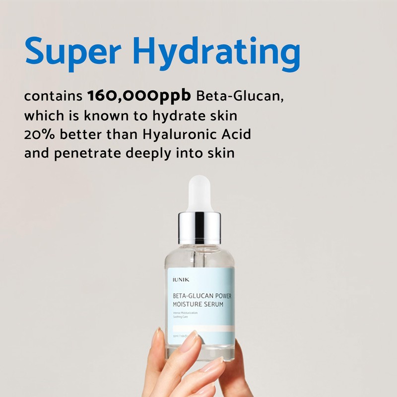 IUNIK Beta Glucan Daily Moisture Cream Beta-Glucan Power Deep Moisture