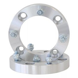 Smart Parts 2 PC 1" 4x110 to 4x137 ATV Wheel Spacer Adapters Center Bore: 74mm Stud: 10x1.25