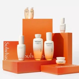 Sulwhasoo [설화수](강남점)[공통]에센셜 퍼스트케어 세트 (윤조3종) Sulwhasoo Essential First Care Set (Yoonjo 3 Pieces) Gangnam Store
