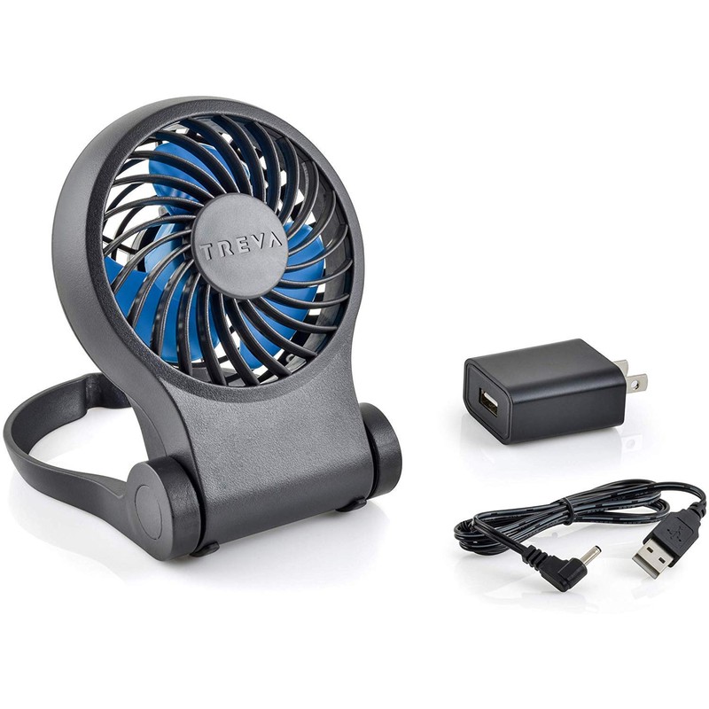 Treva 3.5 Inch Portable Desk Fan with USB Port -