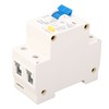 DZ40LE 63 Leakage Circuit Breaker PC Flame Retardant Rail Mounting