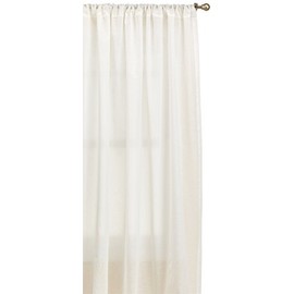 Thermasheer Weathershield Insulated Sheer Panel, 63 by 50-Inch, White