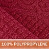 Echaprey Half Round Non-Slip Kitchen Bathroom Toilet Doormat Floor Rug
