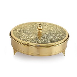 Priya Stainless Steel Color Masala (Spice) Box/Dabba/Organiser with See Through Lid with 7 Containers