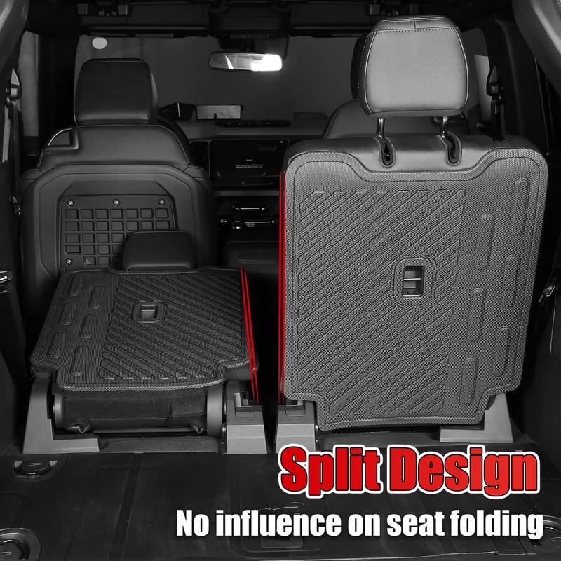 EVGoXMods Rear Seat Back Cover Compatible with Ford Bronco 2
